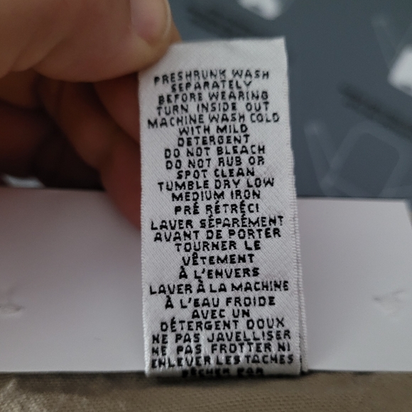 NORTHERN REFLECTIONS | Villager cotton wide leg khaki crop pants - Picture 11 of 11